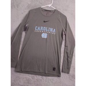 North Carolina Tar Heels Shirt Men Medium Nike Pro Cheerleading Mesh Siding NCAA